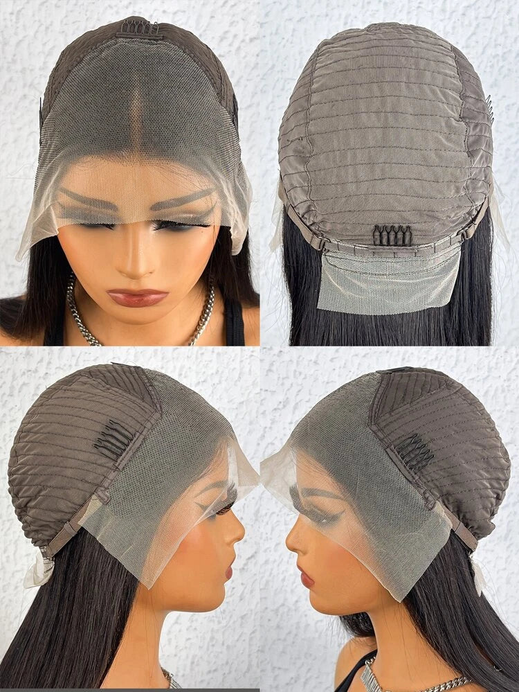 Peruca Lace Humana Chanel 35cm 13x4 HD - Sarah