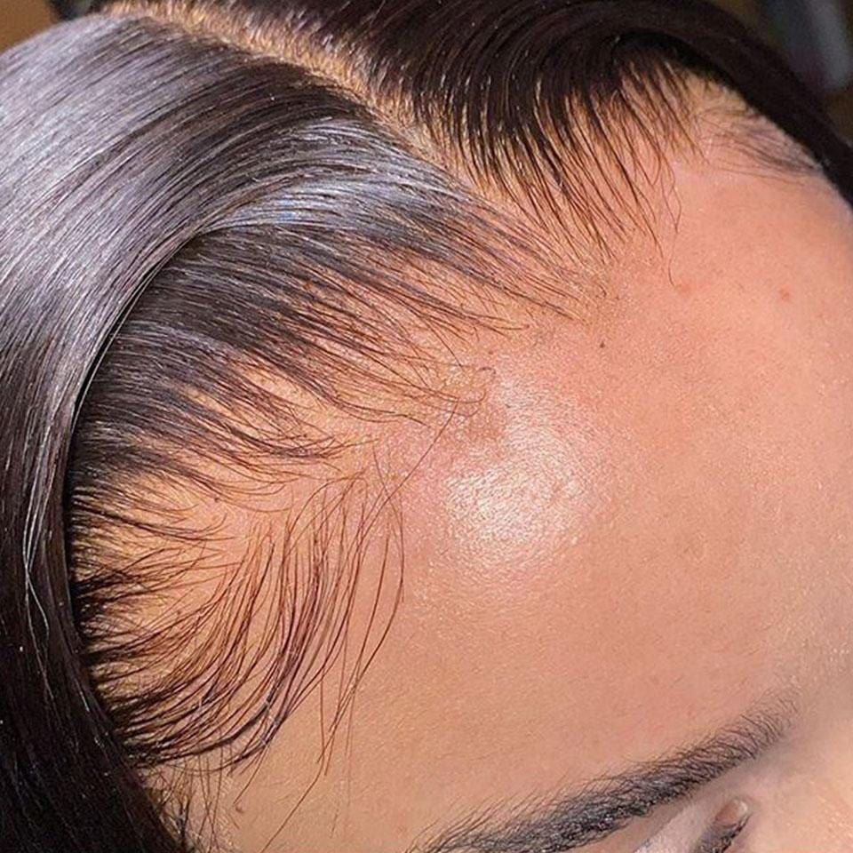 Peruca Lace Humana Lisa Fake Scalp 65cm 13x4 HD - Agatha