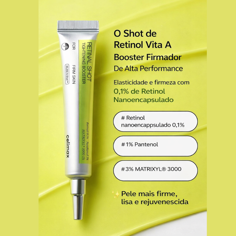 (Compre 1 Leve 2) Celimax Retinal Shot – Tratamento Facial Anti-Idade