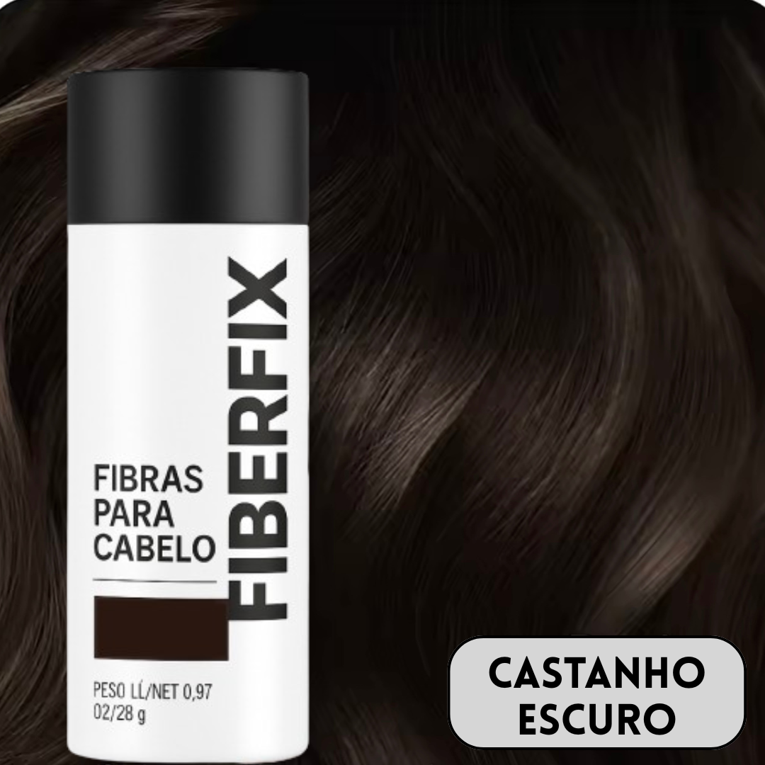FiberFix - Pó Capilar Instantâneo para Disfarçar Entradas