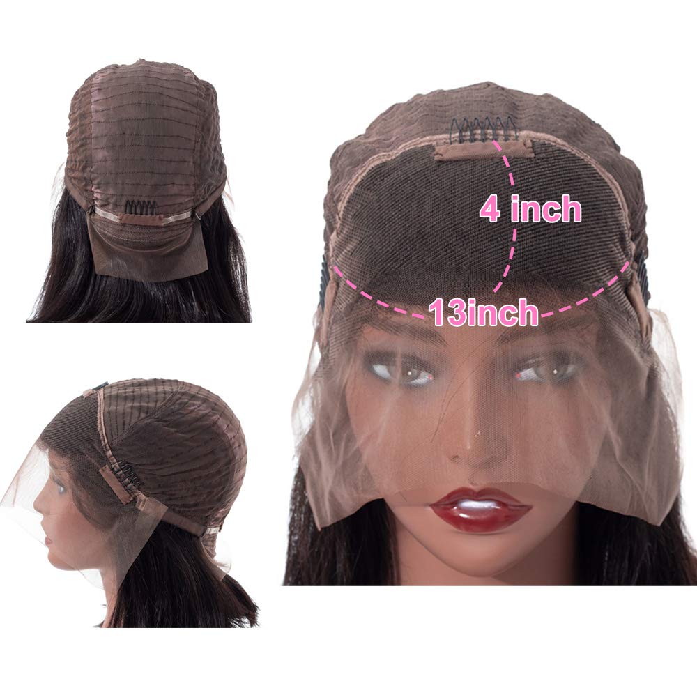 Peruca Lace Humana cacheada 40cm 13x4 HD - Cibele
