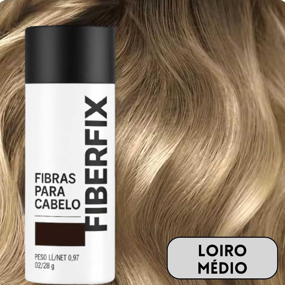 FiberFix - Pó Capilar Instantâneo para Disfarçar Entradas