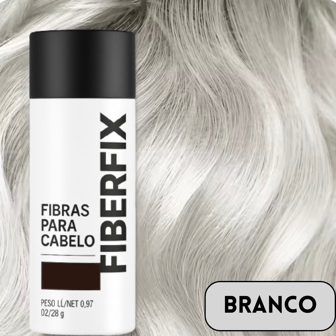 FiberFix - Pó Capilar Instantâneo para Disfarçar Entradas