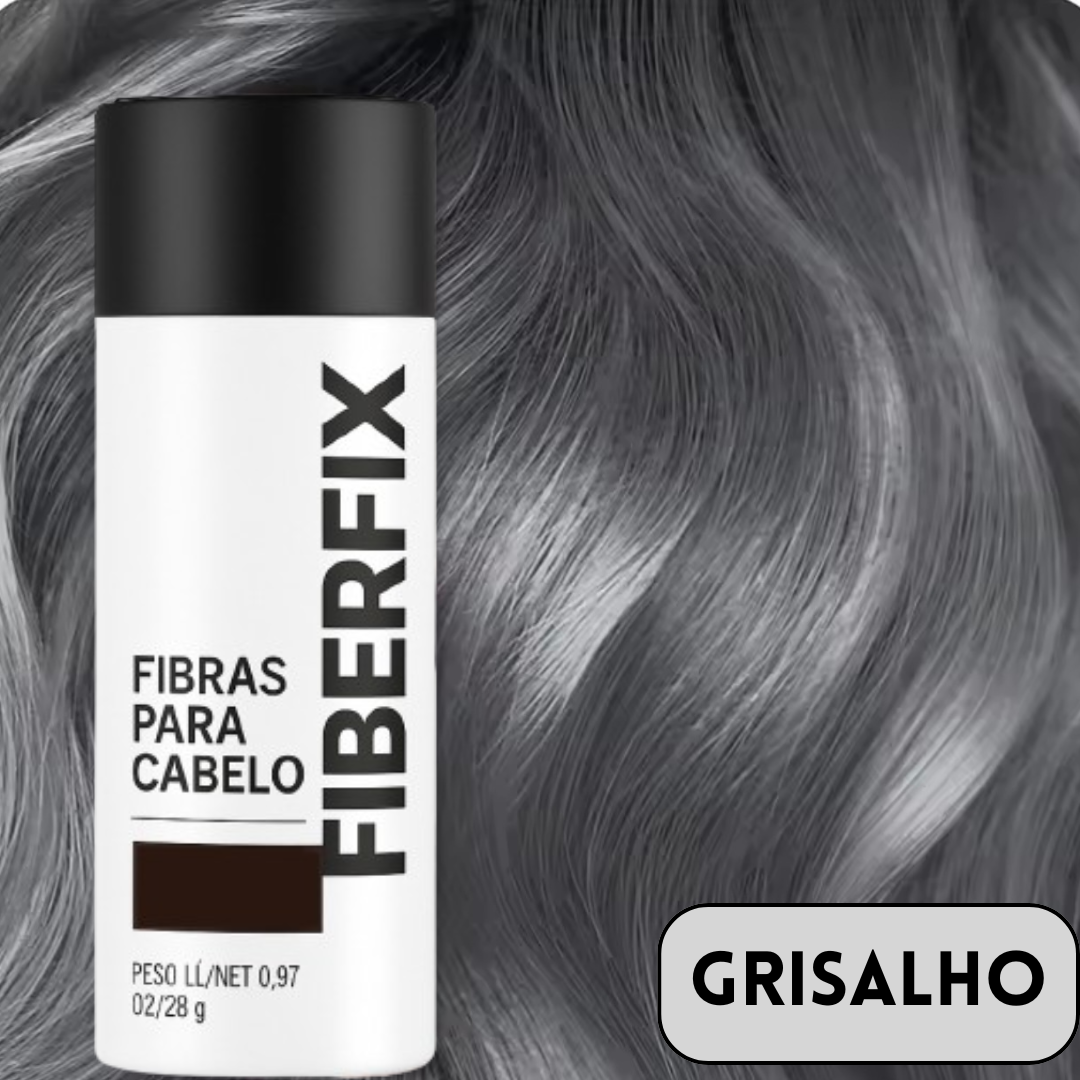 FiberFix - Pó Capilar Instantâneo para Disfarçar Entradas