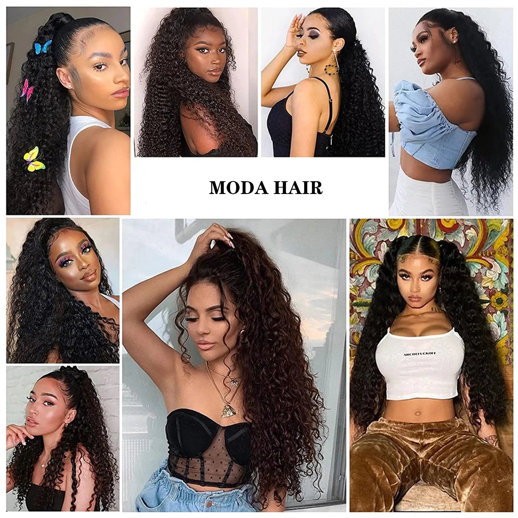 Rabo de Cavalo - Cabelo Afro Cacheado - 60cm - 120g