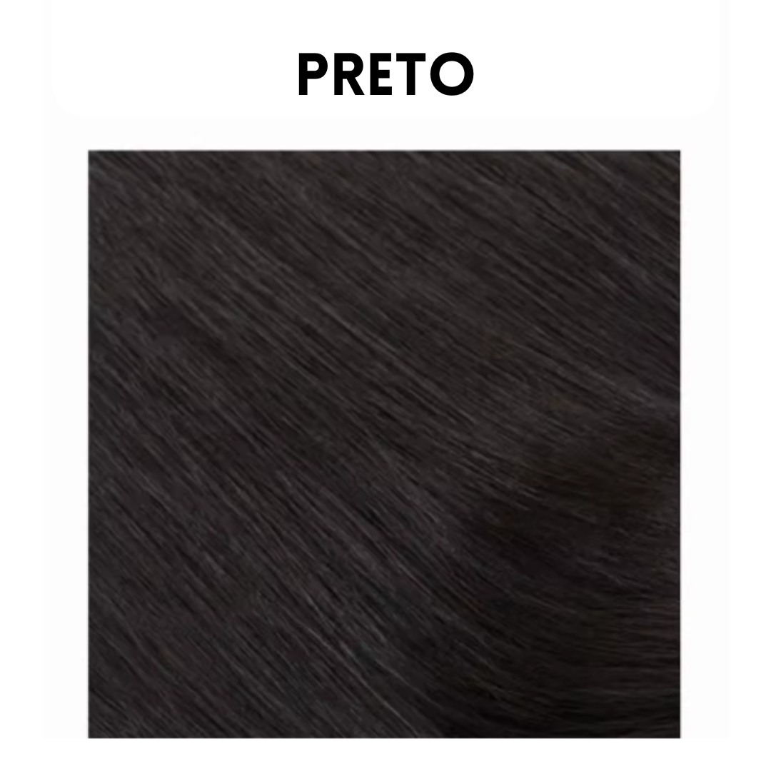 Aplique Mini Topo - (Para Alopecia, Falhas, Cabelos Ralos e com Queda) - Cabelo Humano