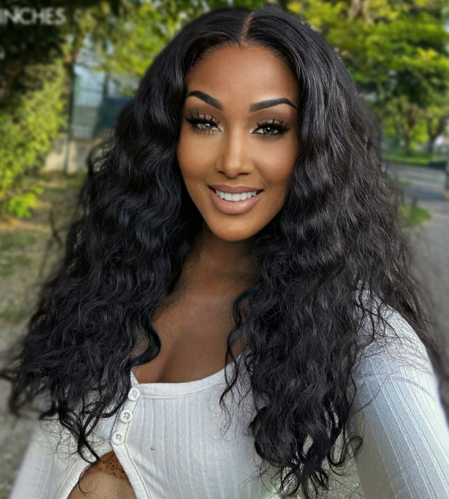 Lace Front Humana cacheada 60cm 13x4 HD - Camilla