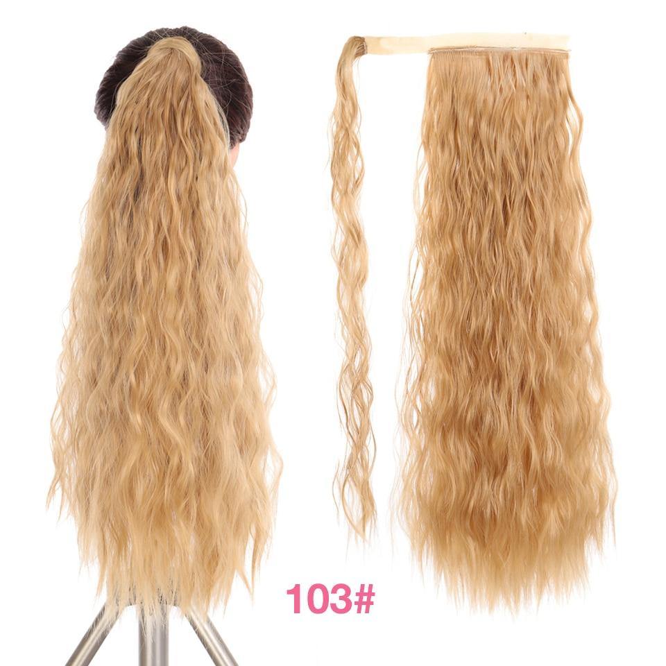 Aplique Rabo de Cavalo - Fibra Premium