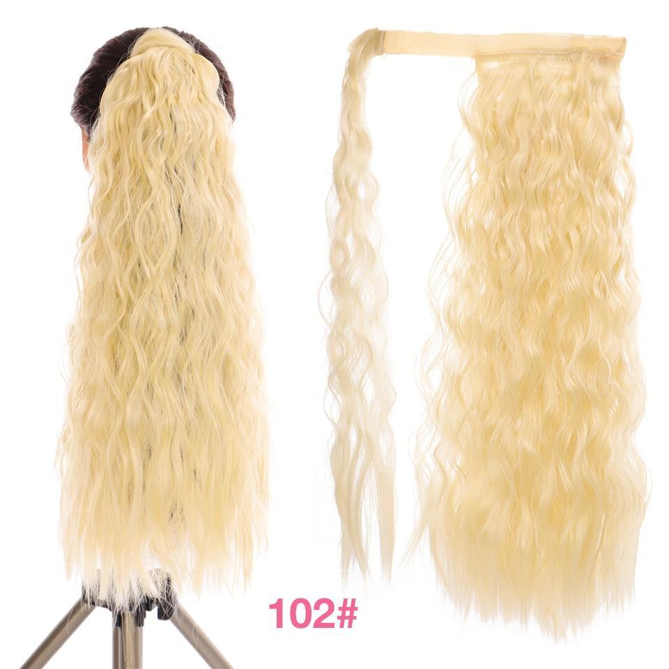 Aplique Rabo de Cavalo - Fibra Premium