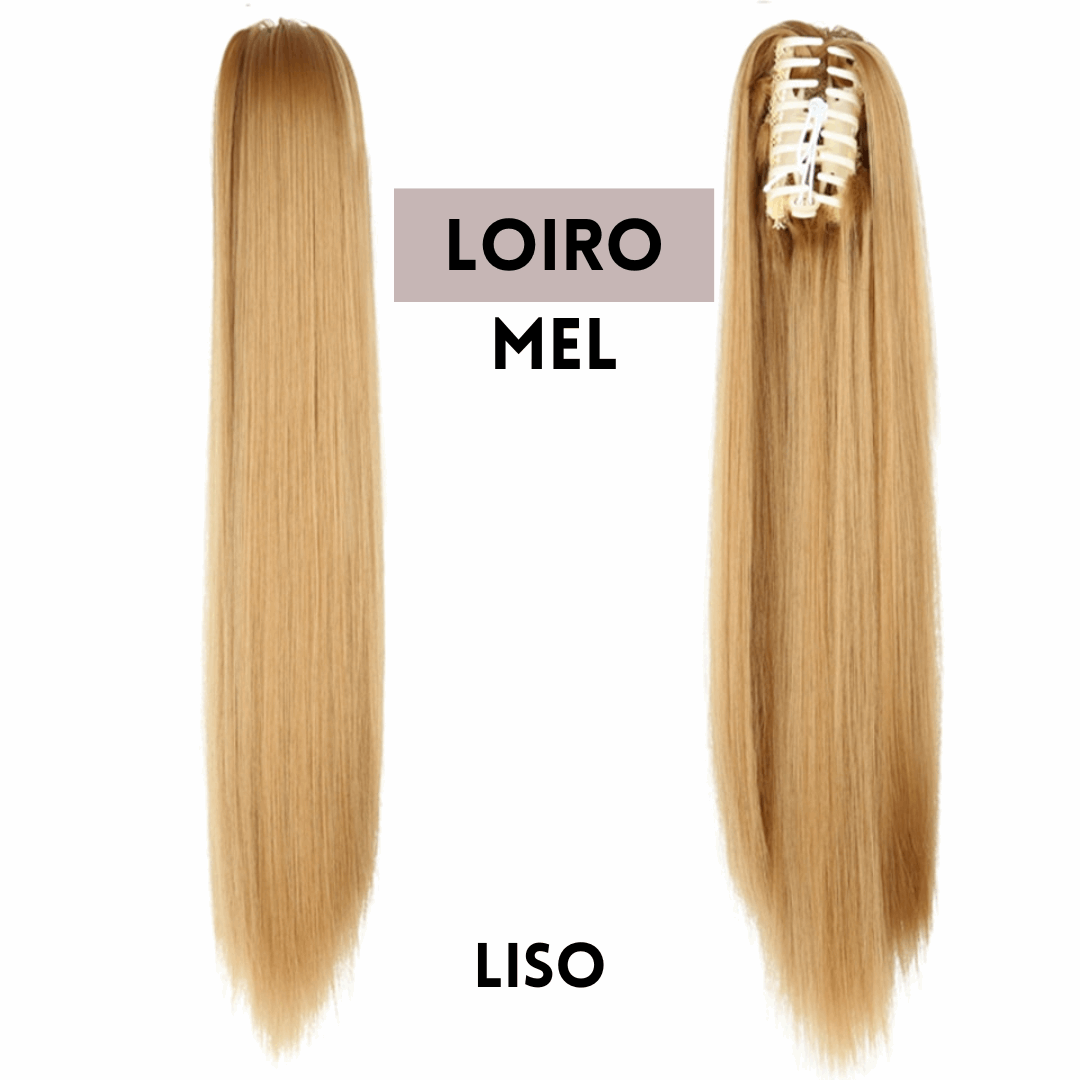 Aplique Rabo de Cavalo (Com Presilha) - Fibra Premium