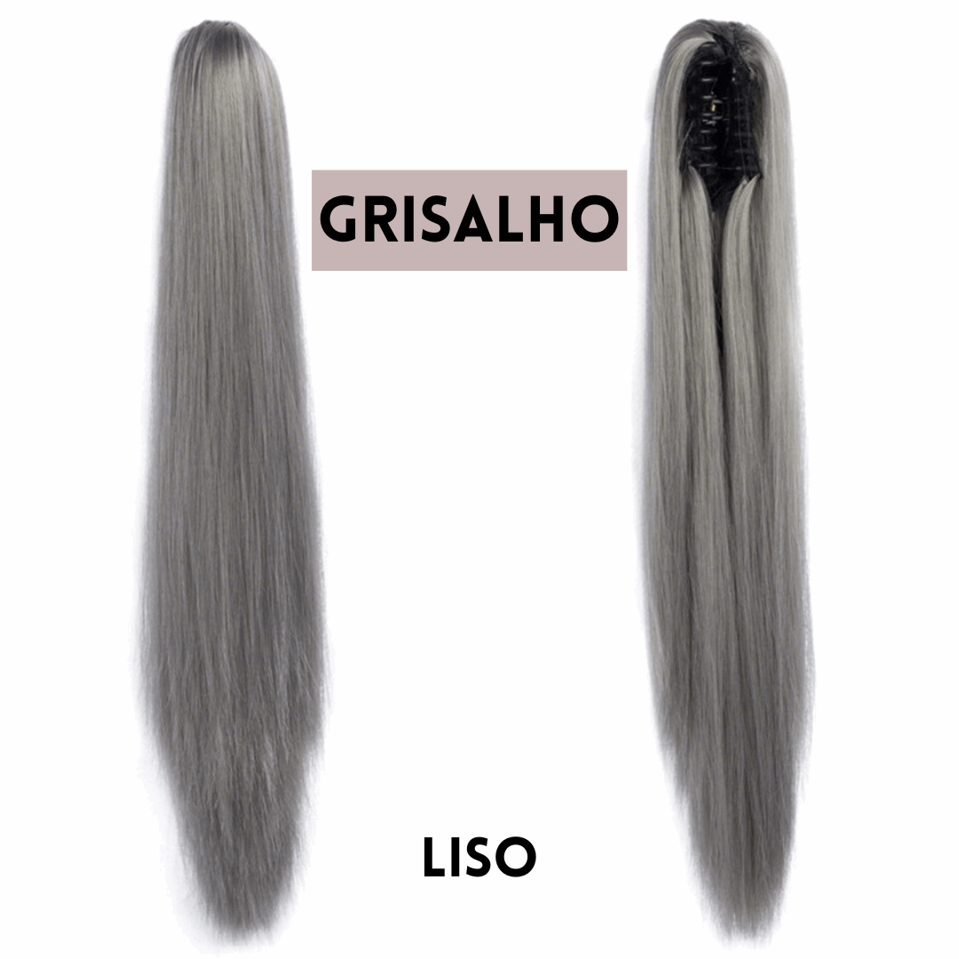 Aplique Rabo de Cavalo (Com Presilha) - Fibra Premium