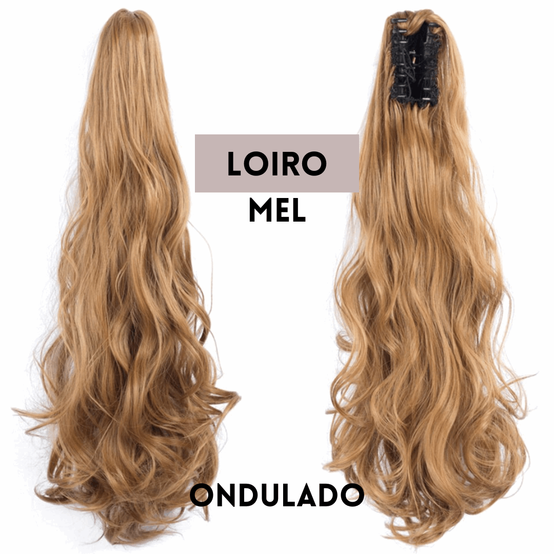 Aplique Rabo de Cavalo (Com Presilha) - Fibra Premium
