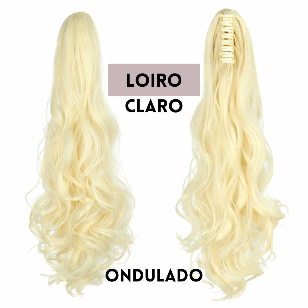 Aplique Rabo de Cavalo (Com Presilha) - Fibra Premium