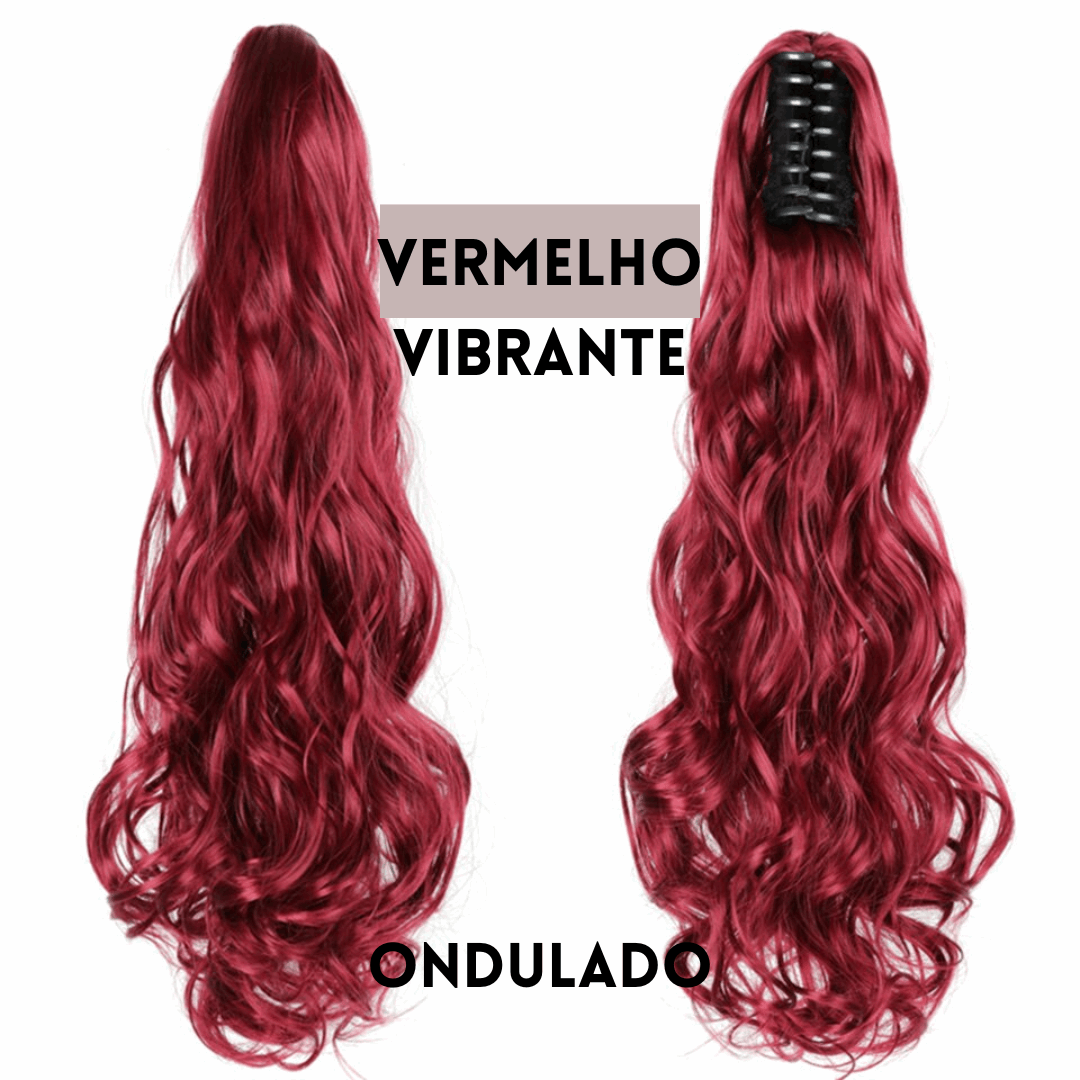 Aplique Rabo de Cavalo (Com Presilha) - Fibra Premium