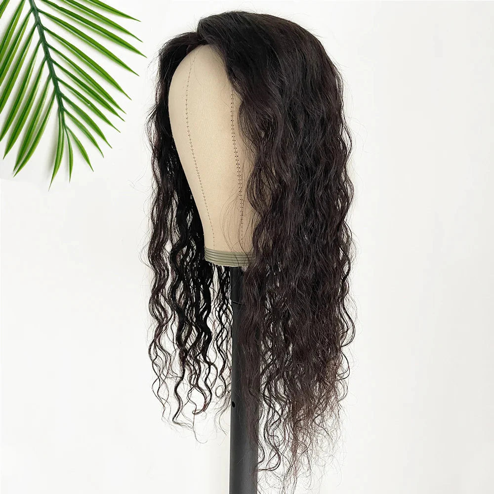 Aplique Topo de Cabelo Cacheado – 100% Humano (Cabelo Virgem)