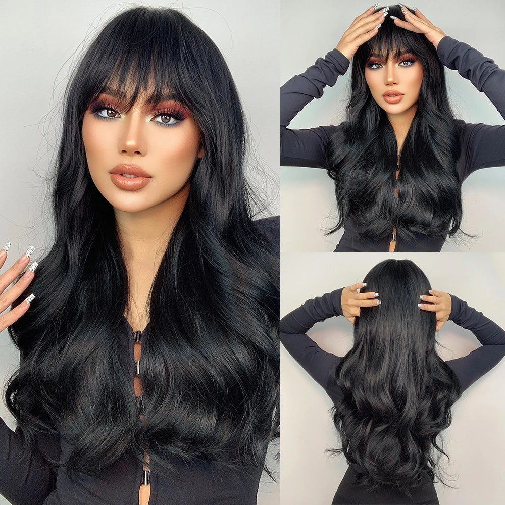 Lace Wig - Peruca Ondulada Longa (60cm)