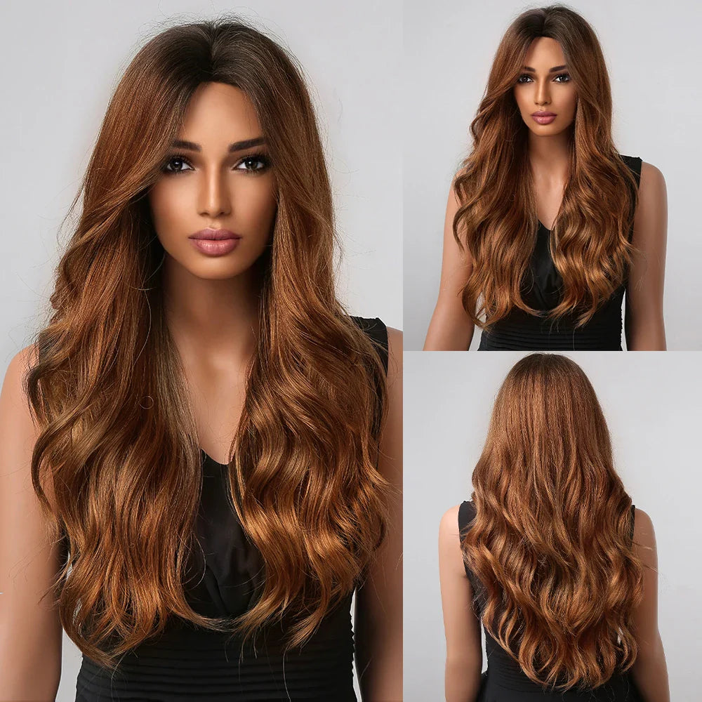 Lace Wig - Peruca Ondulada Longa (60cm)