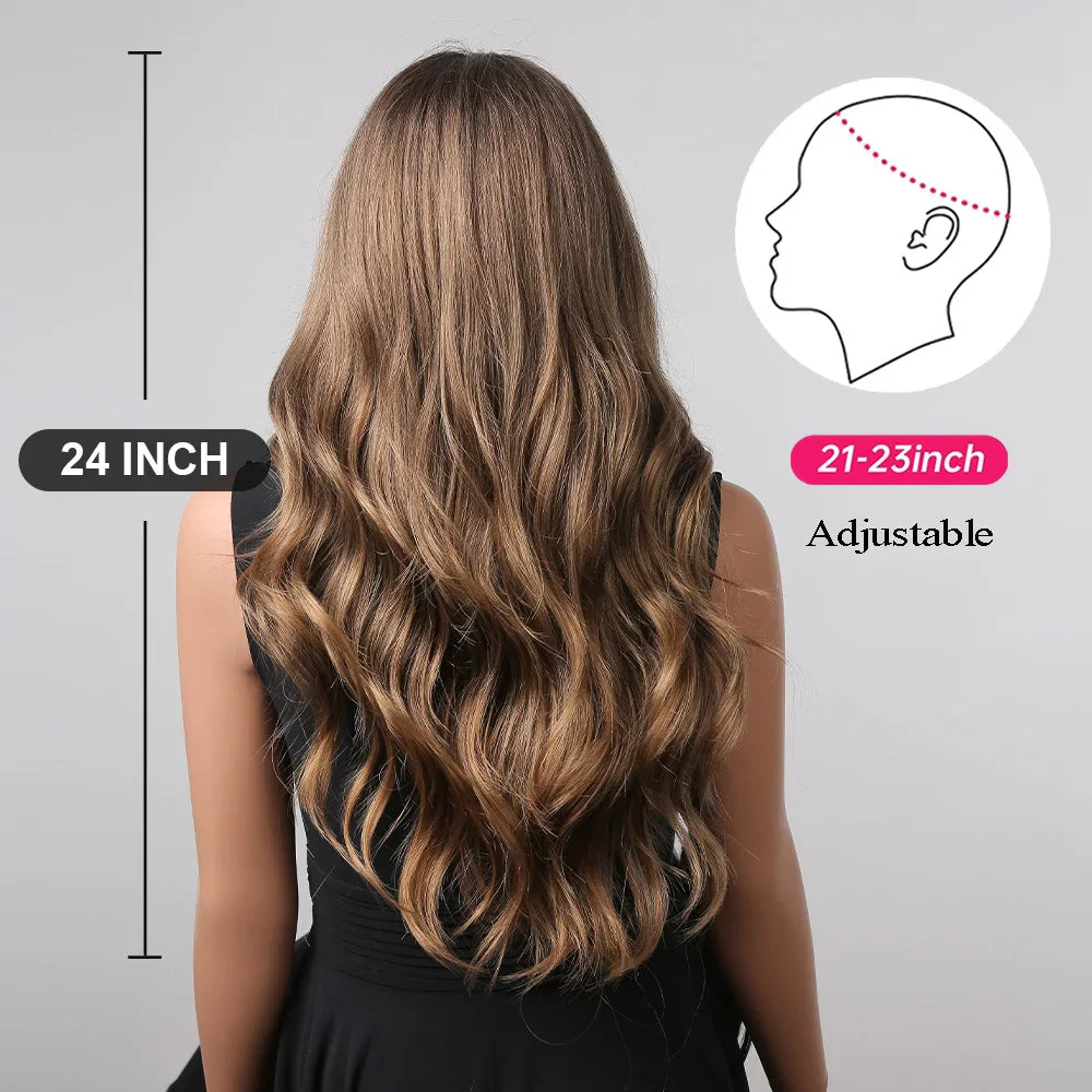 Lace Wig - Peruca Ondulada Longa (60cm)