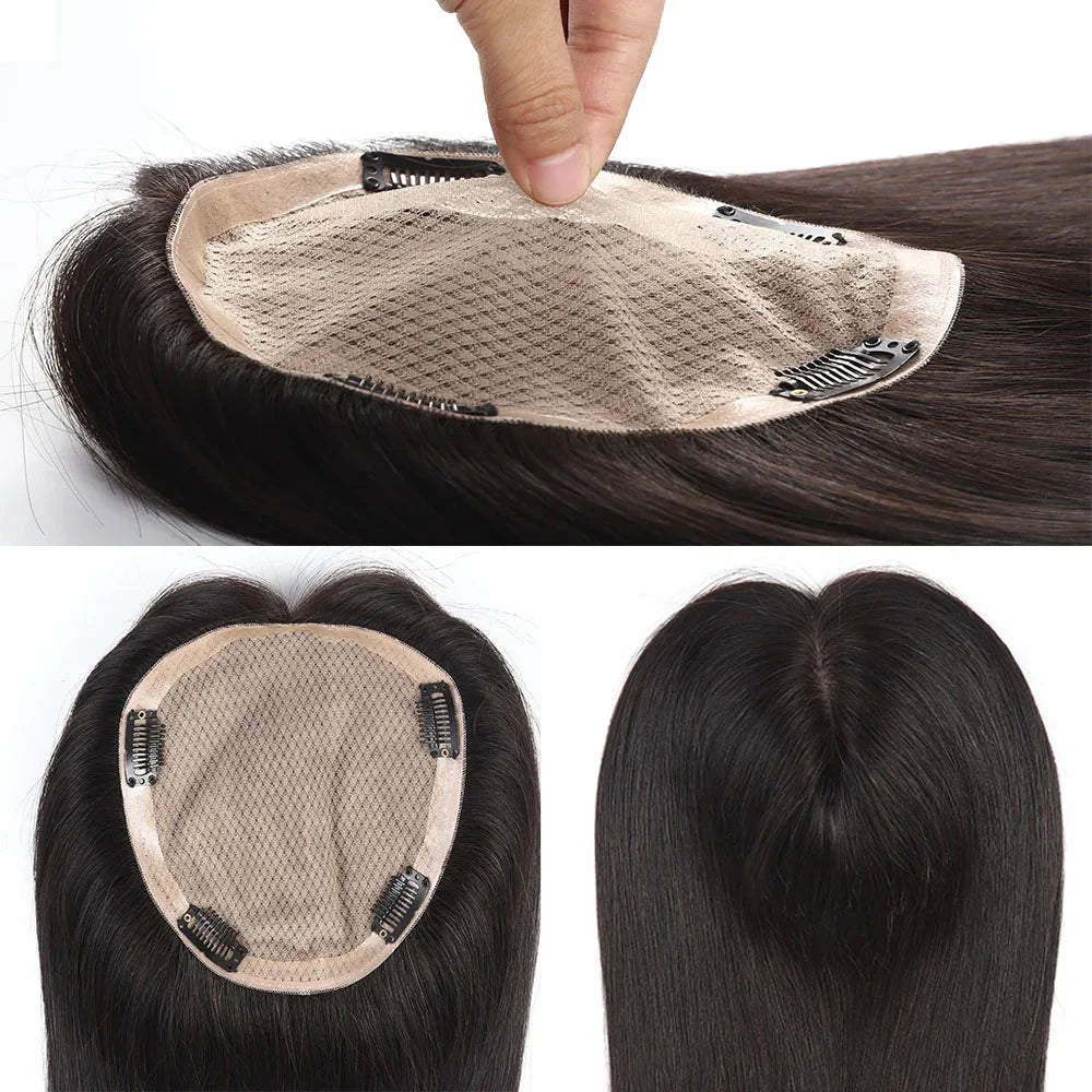 Aplique Topo Liso – Cabelo Humano Virgem