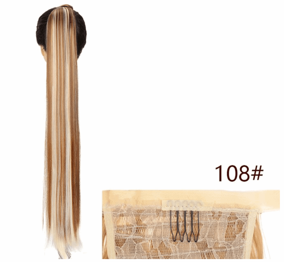 Aplique Rabo de Cavalo - Fibra Premium
