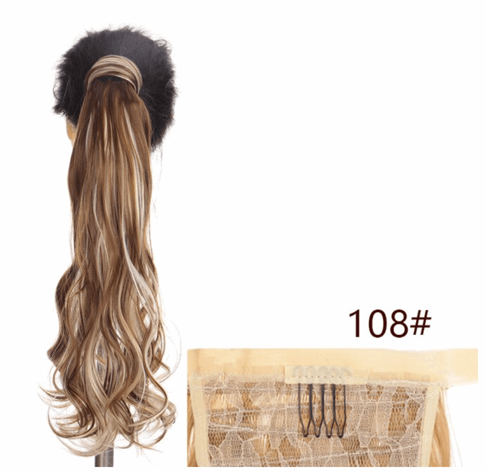 Aplique Rabo de Cavalo - Fibra Premium