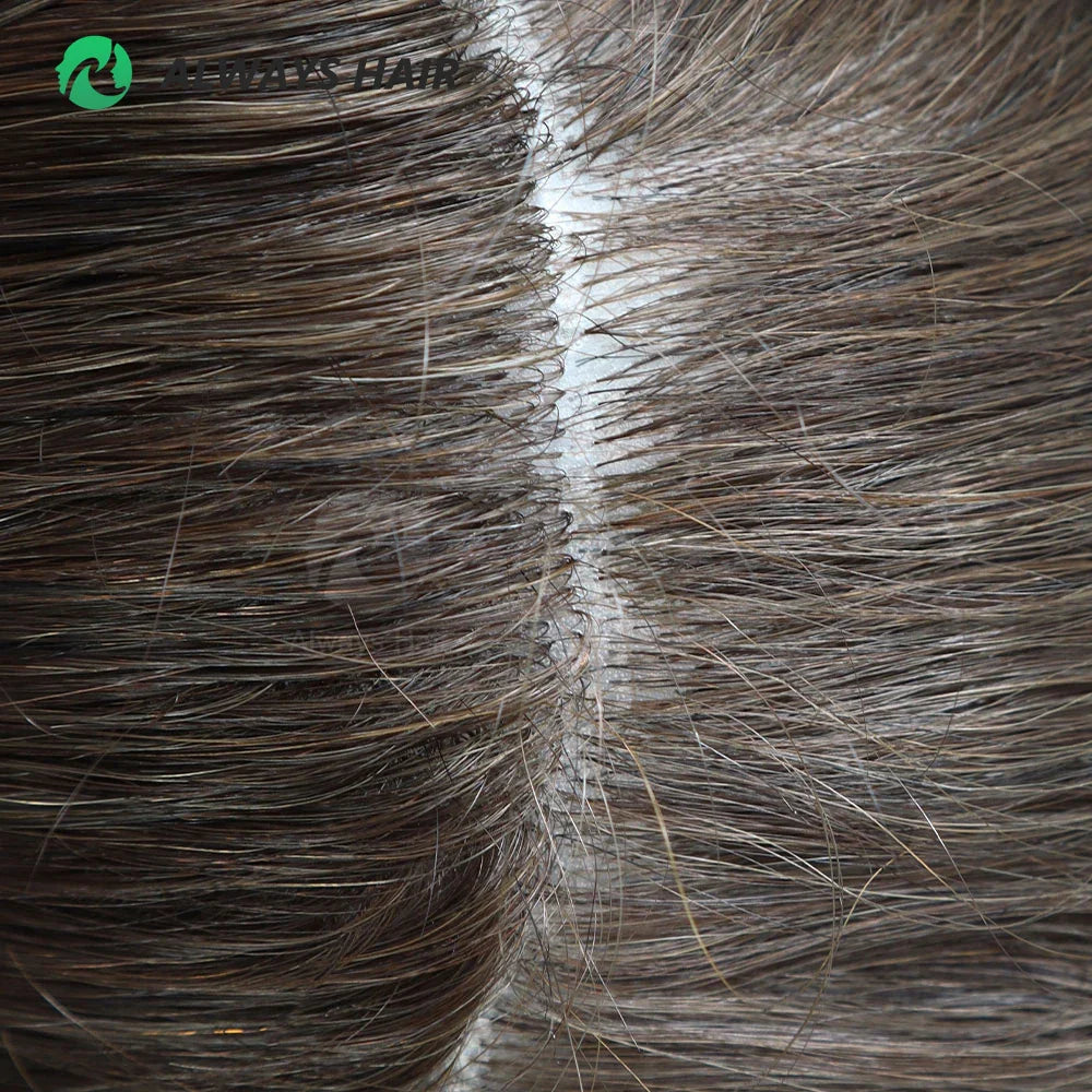Prótese Capilar Masculina Respirável - Cabelo Humano