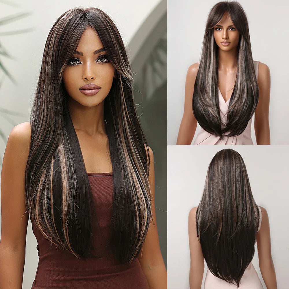 Lace Wig - Peruca Ondulada Longa (60cm)
