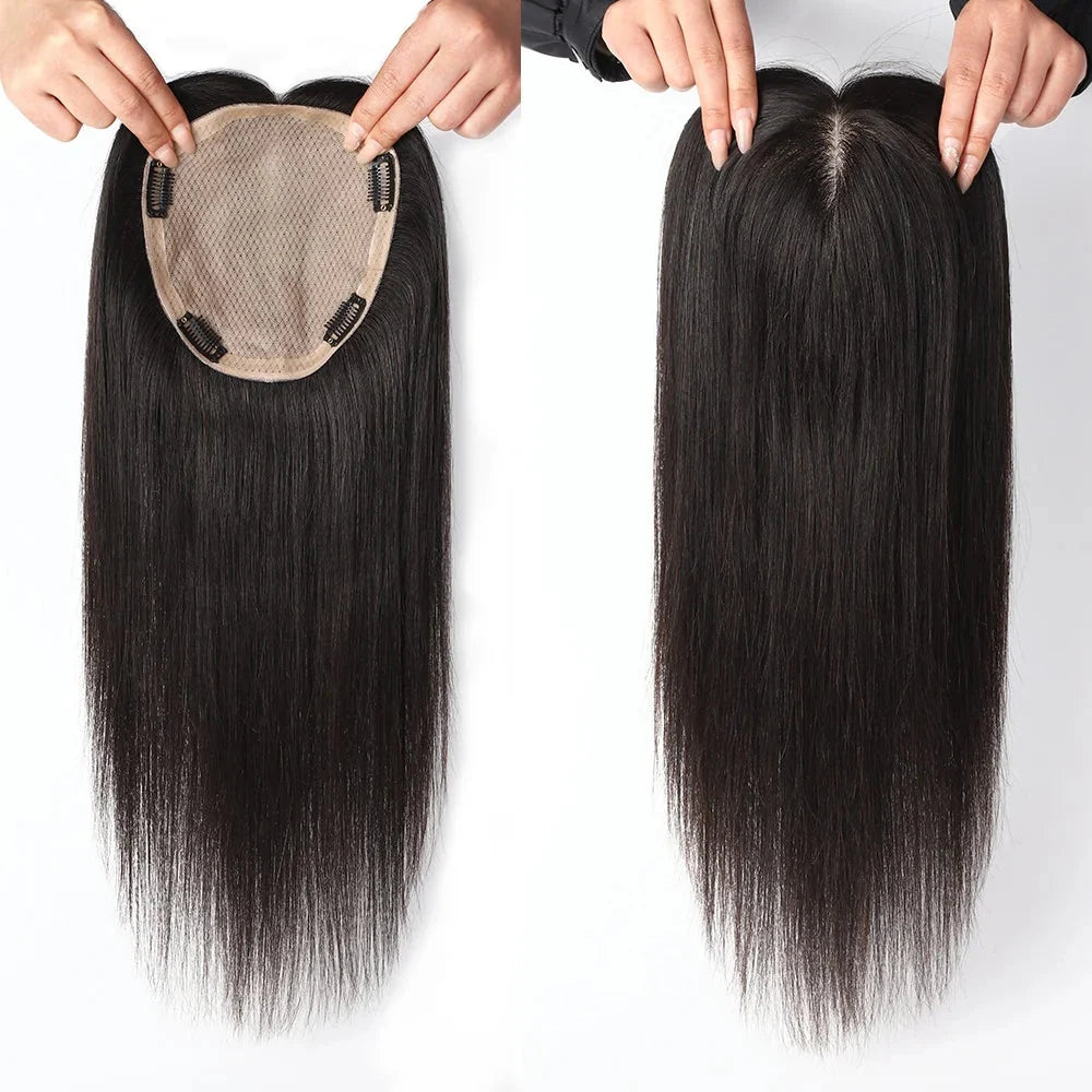 Aplique Topo Liso – Cabelo Humano Virgem