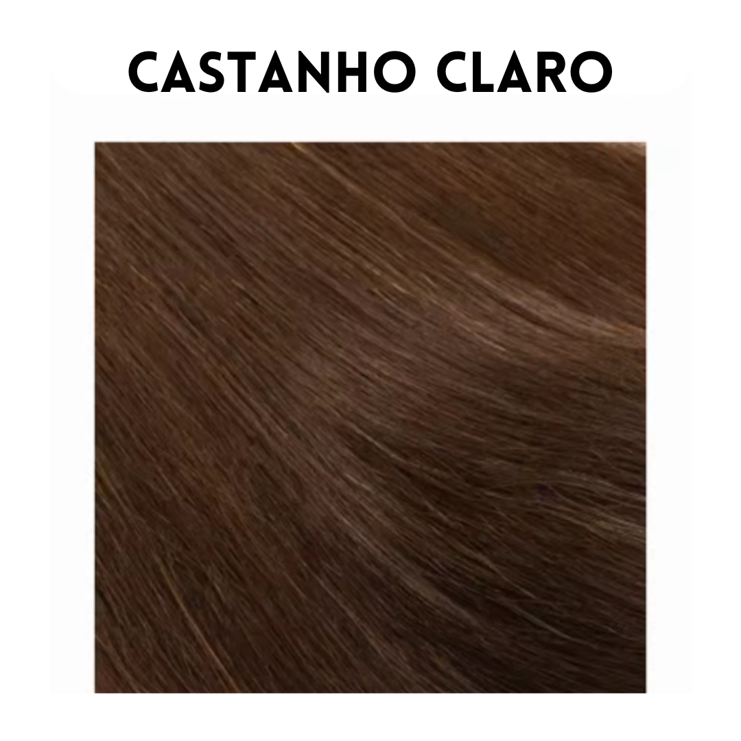 Aplique Topo de Cabelo Cacheado – 100% Humano (Cabelo Virgem)