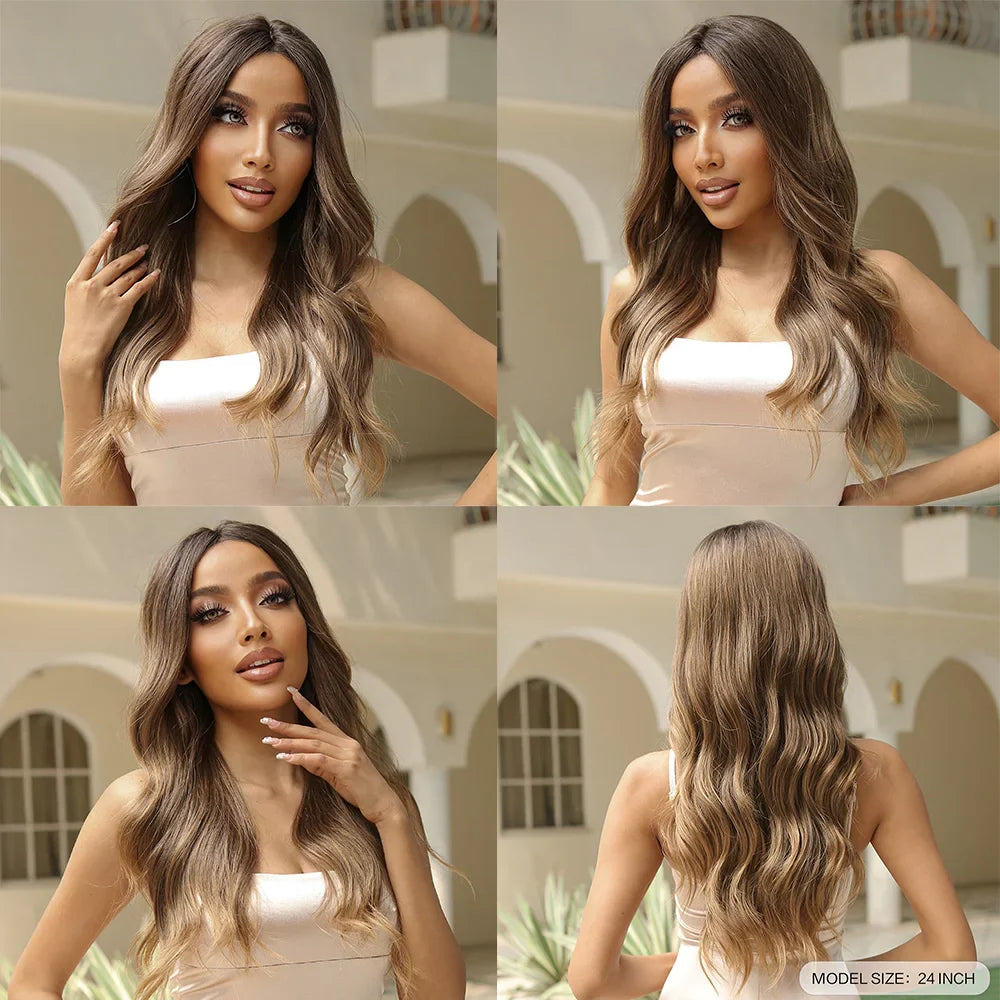 Lace Wig - Peruca Ondulada Longa (60cm)