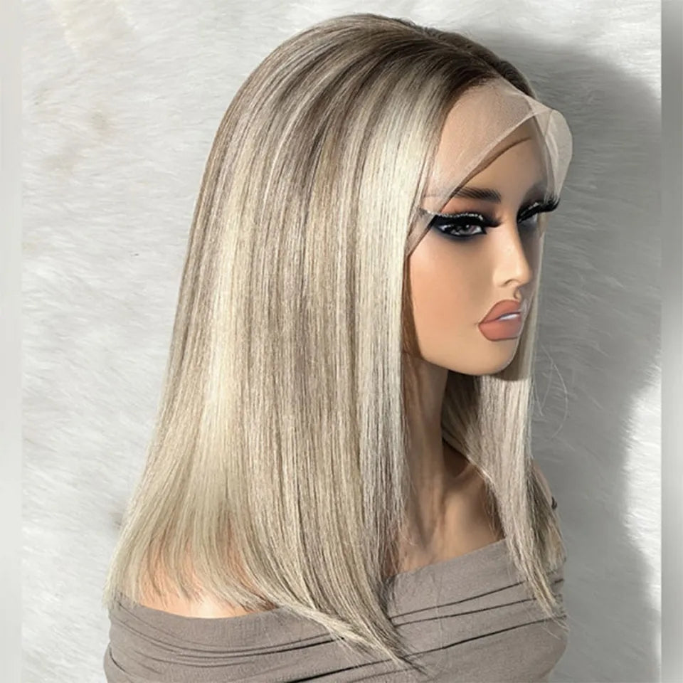 Lace Front Humana Lisa Loira 40cm - Modelo Lolita