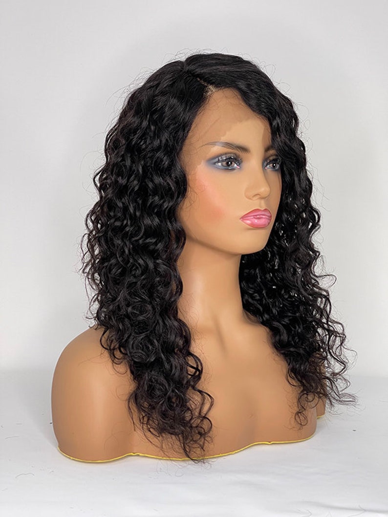 Lace Front Humana cacheada 45cm 13x4 HD -Aline