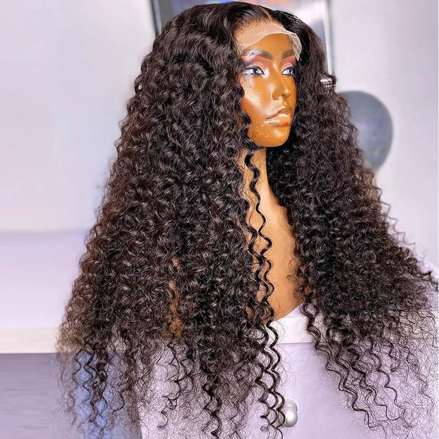 Peruca lace front humana cacheada 70cm - Modelo Fernanda