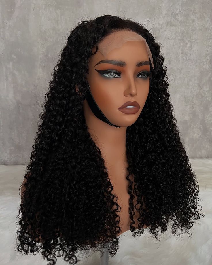 Lace Front Humana cacheada 50cm 13x4 HD -Rafa