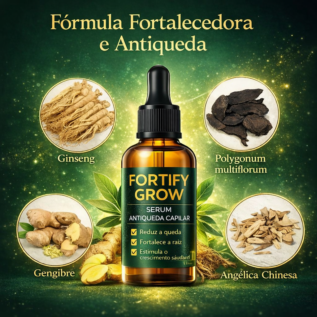 Sérum Antiqueda Capilar - Fortify Grow